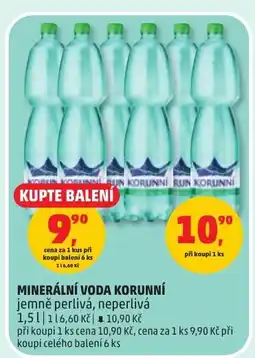 Penny Market Minerální voda korunní nabídka
