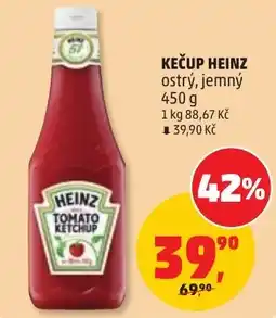 Penny Market Heinz kečup ostrý, jemný nabídka