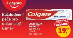 Penny Market Colgate ZUBNÍ PASTA Whitening nabídka