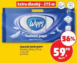 Penny Market Wippy toaletní papír nabídka