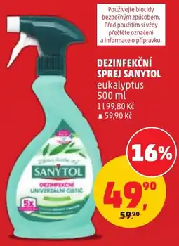 Penny Market Sanytol dezinfekční sprej eukalyptus nabídka