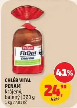 Penny Market Penam chléb vital nabídka