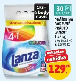 Penny Market Lanza prášek na barevné prádlo nabídka