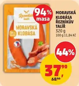 Penny Market Rezníček moravská klobása řezníkův talíř nabídka