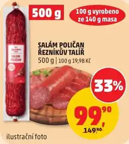 Penny Market Salám poličan řezníkův talíř nabídka