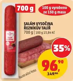 Penny Market Salám vysočina řezníkův talíř nabídka