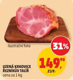 Penny Market Uzená krkovice řezníkův talíř nabídka