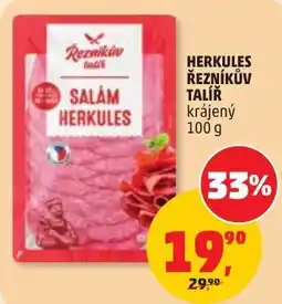 Penny Market Herkules řezníkův talíř nabídka