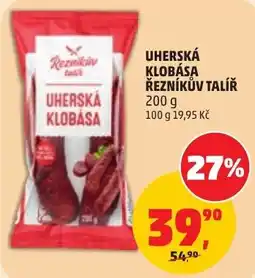 Penny Market Reznikův talíř uherská klobása nabídka