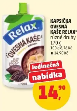 Penny Market Relax ovesná kaše nabídka