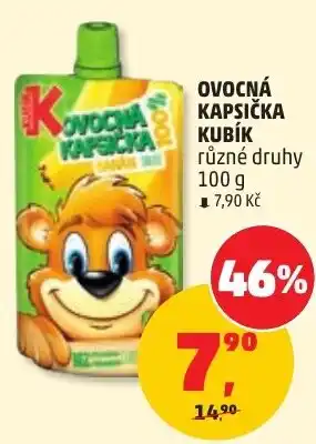 Penny Market Kubík ovocná kapsička nabídka