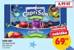 Penny Market Capri Sun vybrané druhy nabídka