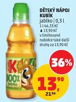 Penny Market Kubík dětský nápoj jablko nabídka