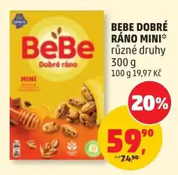 Penny Market BeBe dobré ráno mini nabídka
