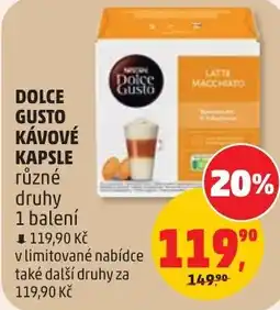Penny Market Nestlé Dolce Gusto kávové kapsle nabídka