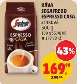 Penny Market Segafredo espresso casa nabídka