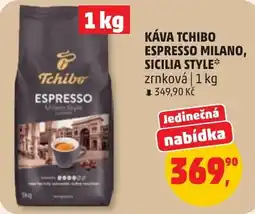 Penny Market Tchibo káva espresso milano, sicilia style nabídka