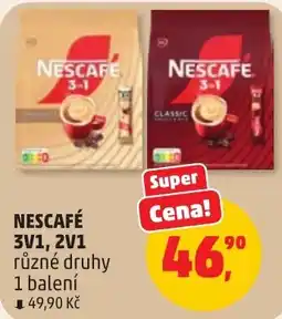 Penny Market Nescafe 3v1, 2v1 nabídka