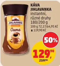 Penny Market Jihlavanka káva instantní nabídka