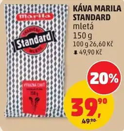Penny Market Marila káva marila standard mletá nabídka
