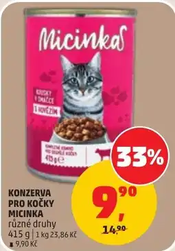 Penny Market Micinka konzerva pro kočky nabídka