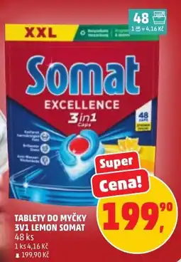 Penny Market Somat excellence 3in1 caps nabídka