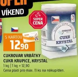 Terno CUKROVAR VRBÁTKY CUKR KRUPICE, KRYSTAL nabídka