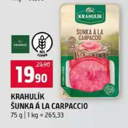 Terno KRAHULÍK ŠUNKA Á LA CARPACCIO nabídka