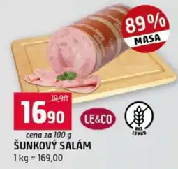 Terno Šunkový salám nabídka