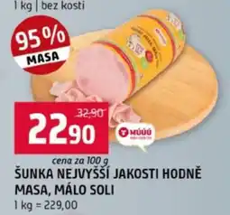 Terno ŠUNKA NEJVYŠŠÍ JAKOSTI HODNĚ MASA, MÁLO SOLI nabídka