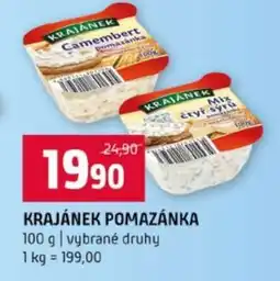 Terno Krajánek pomazánka nabídka