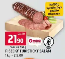 Terno Písecký turistický salám nabídka