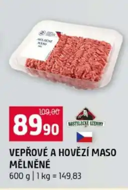 Terno Vepřové a hovězí maso mleté nabídka