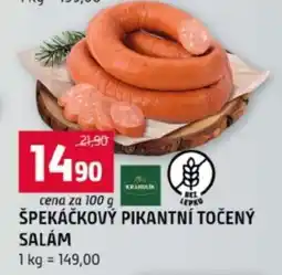 Terno Špekáčkový pikantní točený salám nabídka
