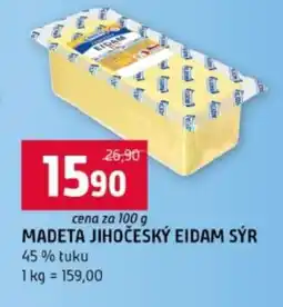 Terno MADETA Jihočeský Eidam sýr nabídka