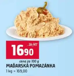 Terno Maďarská pomazánka nabídka