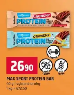 Terno MAX SPORT PROTEIN BAR nabídka