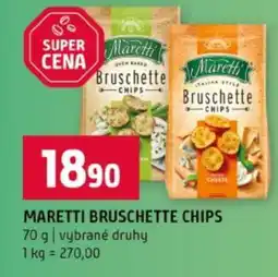 Terno Maretti Bruschette chips nabídka