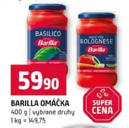 Terno Barilla Omáčka nabídka