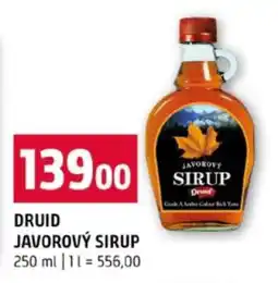 Terno Druid Javorový sirup nabídka