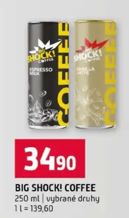 Terno Big Shock! Coffee nabídka