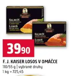 Terno F. J. Kaiser Losos v omáčce nabídka