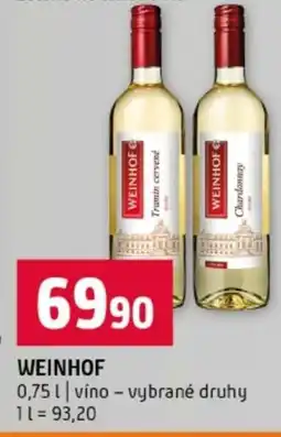 Terno WEINHOF nabídka