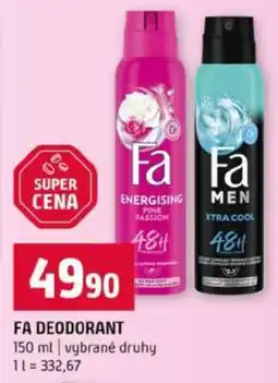Terno Fa deodorant nabídka