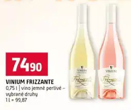 Terno Vinium Frizzante nabídka