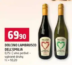 Terno DOLCINO LAMBRUSCO DELL’EMILIA nabídka