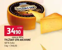 Terno TYLŽSKÝ SÝR ARCHIVNÍ nabídka