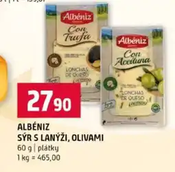Terno ALBÉNIZ SÝR S LANÝŽI, OLIVAMI nabídka