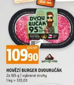 Terno Hovězí burger dvouručák nabídka