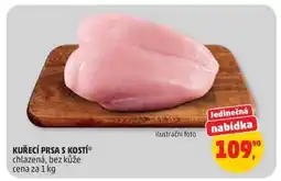 Penny Market Kuřecí prsa s kostí nabídka